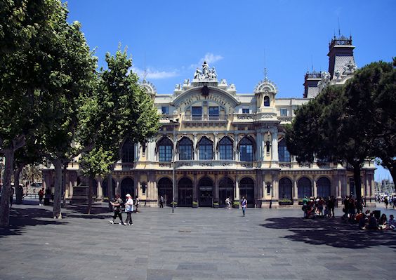 Hafen von Barcelona